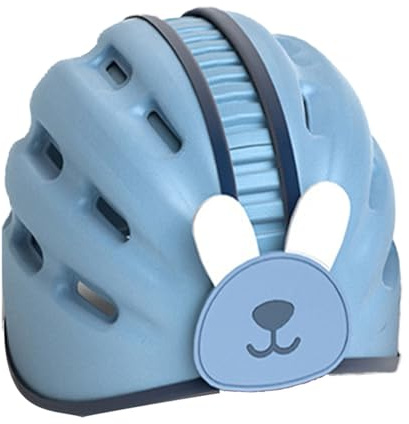VGEBY Casque pour bébé Réglable, Respirant, Doux, Protection de Tête Anti-Collision pour la Marche Rampante, avec Trous de Ventilation, Lavable en Machine, 0-48 Mois