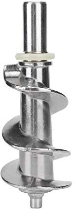 Meat Grinder Screw Accessory, Hand Crank Mincer Blade Machine Auger Kitchen Aid Parts Sausages Fittings Replacement Meat Mincer Parts for Home Canning Food Mill Tomato Strainer Use
