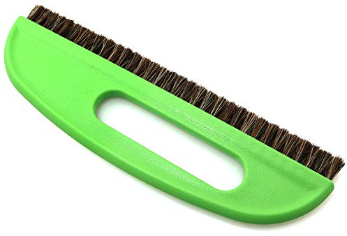 SQXBK Wallpaper Paste Brush 270x80mm/10.63x3.15inch Horse Hair Wall Paper Smoothing Brush Wall Paste Smoothing DIY Decorating Smoother Tool Green