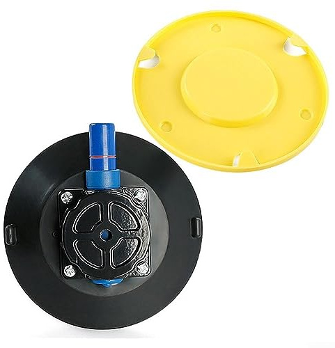 Ventose a vuoto da 11,4 cm con base di montaggio a mano, strumenti di riparazione auto, M8
