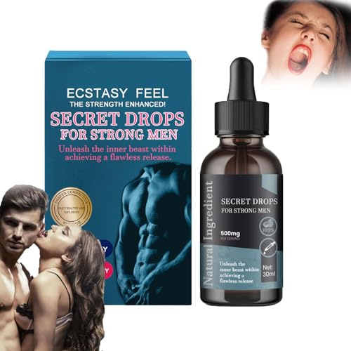 Secret Drops For Strong Men,Secret Happy Drops,Desire Fusion Passion Elixir,Men's Spray Long Lasting Delay Spray,Pleasurepeak Oral Drops,Enhanced Model Secret Drops,Applause For Love (1PC)