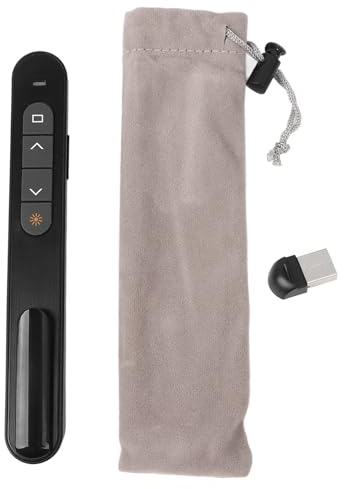 Präsentations-Clicker-Zeiger, Kabellose Presenter-Fernbedienung, PowerPoint-Office-Präsentations-Clicker, PPT-Clicker, Slide-Clicker-Advancer für Computer, Laptop, PC, PPT-Büro