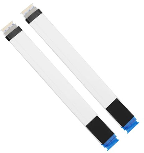 YINETTECH 2pcs Câble Flexible de Ruban de Lentille Laser de Lecteur de Disque DVD Compatible avec Sony PlayStation 4 KEM-490 Drive Accessoires Console de Jeu Pièce de Rechange