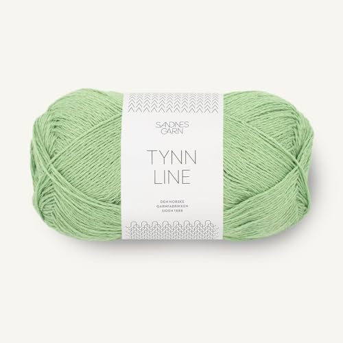 SANDNES GARN Tynn Line - Farbe: Spring Green (8733) - 50 g/ca. 220 m Wolle