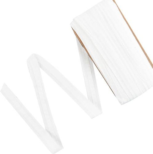 YILANJIN White Header Tape 25mm 1 Inch Wave Pencil Pleat for Detachable Window Curtains - 30 Metres
