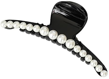 Gogogmee 2 Stück Perlen Haarnadeln Modische Haarspangen für Frauen und Mädchen Einfache und Langlebige Haarclips auspc zum Kochen und Reisen