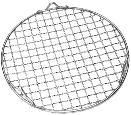 ibasenice Barbecue in Acciaio Inox Griglia per Barbecue USA e Getta Accessorio per per Bistecche Pesce e Verdure Cottura Uniforme