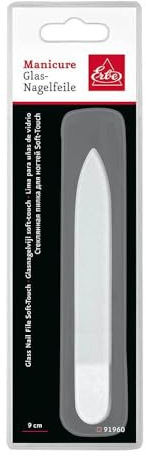 ERBE Glasfeile 9 cm glasklar einseitig 1 St