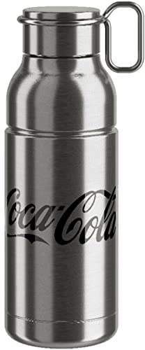 Bidón ELITE Mia Coca-Cola Biodegradable Plata, 650 ml