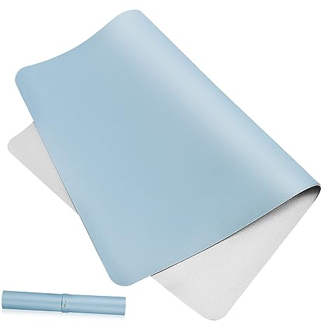 NUOBESTY Mauspad Wasserabweisende Nagel Schreibtischunterlage 60x40cm Langlebig Und Leicht Zu Reinigen Ergonomisch Für Büro Und Zuhause
