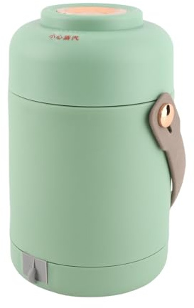 TOPINCN 500 W Kochen Tragbarer Elektrischer Topf Mini Edelstahl Multifunktionskocher, Mini 800 Ml Elektrischer Topf Kompaktes Design (EU-Stecker 220 V)
