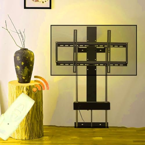 TV Wall Mount' Soporte De TV Motorizado De Mesa - Soporte De Piso para TV LCD para Televisores De 37 A 75 Pulgadas Soporte Telescópico para TV De Elevación Automática, con Control Remoto Soporte De