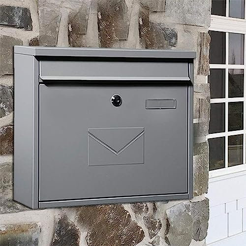 Vintage Iron Outside Mural Letter Box Letterbox Mailbox Photography Props Accessories Wall Mural Bar Cafe Window Display