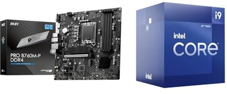 MSI PRO B760M-P DDR4 Motherboard + Intel® Core™ i9-12900K Desktop Processor 16