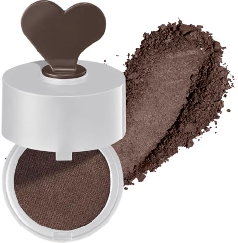 DIFLAX Polvere Capelli, Polvere per Attaccatura dei Capelli Hair Line Powder per Donne e Uomini, Hairline Shadow per Coprire L'attaccatura, Riempire Capelli Diradati, Anti Sudore (Nero)