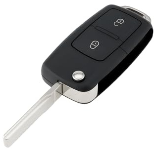 EMSea 2-Tasten-Auto-Fernschlüssel 1J0959753N 433 MHz Kompatibel mit Volkswagen Golf 1998-2001