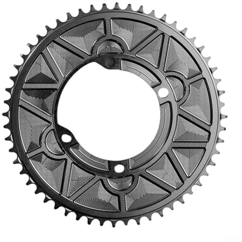 babominimer Road Einzel-Kettenblatt, geschlossen, 110 mm, 4 Bolzen, 3 mm, Offset, schmal, breit, Aluminiumlegierung, gefräst, verschleißfestes Design, kompatibel mit 50T