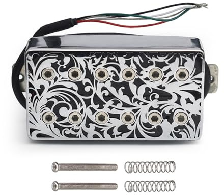 E Gitarren Tonabnehmer Single Coil Tonabnehmer Humbucker Für Studioaufnahmen Live Auftritte Haltbarkeit
