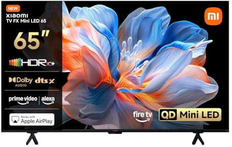 XIAOMI TV FX Mini LED 65 QD Mini LED Smart TV, 4K UHD, Fire TV, HDR10+
