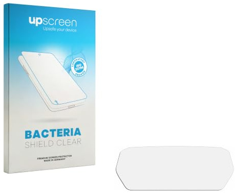 upscreen Film compatible with Audi A3 S Line 2021 Virtual Cockpit | Clear Screen Protection Made in Germany Anti-Bacterial Antibacterial Anti-Scratch High Transparency