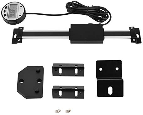 0-150 mm Digital Linear Readout Kit，Lineare Skala Messschieber mit Digitaler und Externer Anzeige Linealmessgerät Multifunktions Linearmaßstab mit Fernanzeige，für Fräsmaschinen-Drehmaschinen