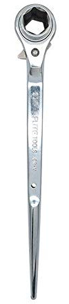 19-21mm Ratcheting Podger Scaffold Wrench Cr-v Ratchet Podger Spanner Quick Release Tool