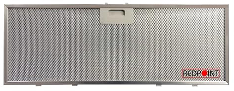 REDPOINT® FILTRO ALLUMINIO per CAPPE ELICA BOX - IN mm.560 x 200 x 9