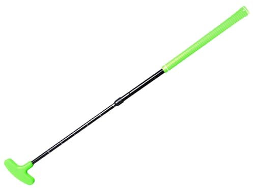 Einziehbarer Golfputter, Zwei Wege Golfputter für Kinder, Jugendliche Und Erwachsene, Golfschläger für Hinterhof, Garten, Rasen Im Innen Und Außenber, Grün