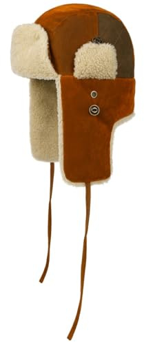 Stetson Freestyle Bomberfliegermütze Herren Winter orange M (56-57 cm)