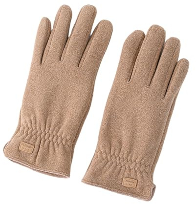 Nuaoxyeu Warehouse Clearance Bargains Sale Thermal Gloves Winter Mens Screen With Fleece Thickened Outdoor Warm Gloves Cycling Gloves Driving Gloves Cycling Cool Stuff Under 10 Pounds