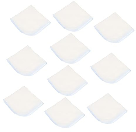 Algodón Toallas Faciales Paquete de 10 de Doble Capa, para Bebés | Paños Suaves para Limpiar Cara y Cuerpo, Tejido Absorbente, Adecuados para Recién Nacidos, No Irritan la Piel