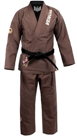 VENUM Elite 5.0 (450 gsm) Kimono BJJ - Chocolate Brown - A2