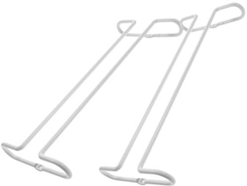 LOLIPPYY 2 pezzi Portabicchieri Vino in Supporto Sospeso Stabile e Resistente per Calici Facile da Montare Cucina Bar e Party
