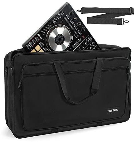 OUUTMEE DJ Controller Tasche 60x36x8cm mit Schulterriemen Schwarz