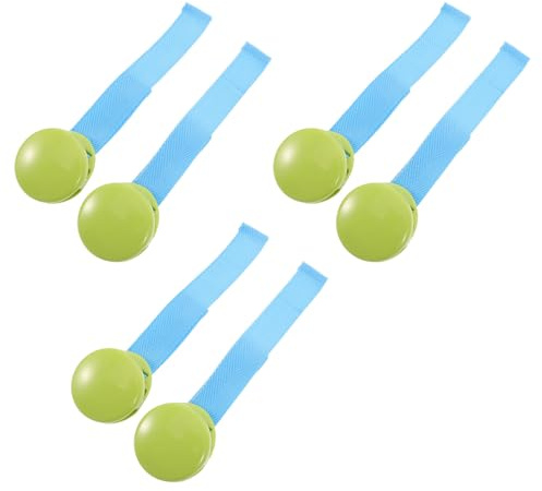 Milisten 6 Pinzas para Manta de Cochecito de Verdes Sujetadores Aplicables Resistentes al Viento Accesorios Prácticos para Cochecitos y Sillas de Paseo Fáciles de Instalar y