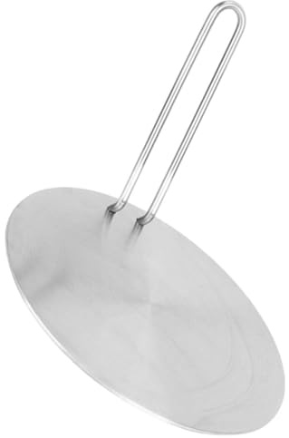 Cabilock Plaque de Conduction Thermique Diffuseur de Chaleur Sûr et Performant en Acier Inoxydable Poignée Amovible pour Cuisinière Électrique Cuisine