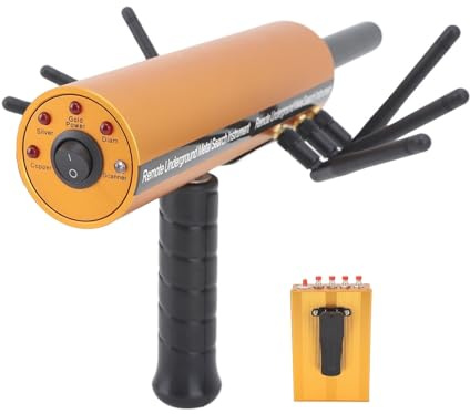 Metal Detector Pinpointer 30 m di profondità 1200 portata Rilevatore oro con rilevamento preciso