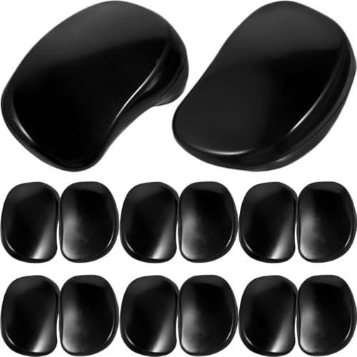 Ciieeo Protector de Orejas Cubre Orejas de Plástico para Teñir el Cabello Negro 20piezas Protege del Tinte Calor en Casa para Baño y Peluquería