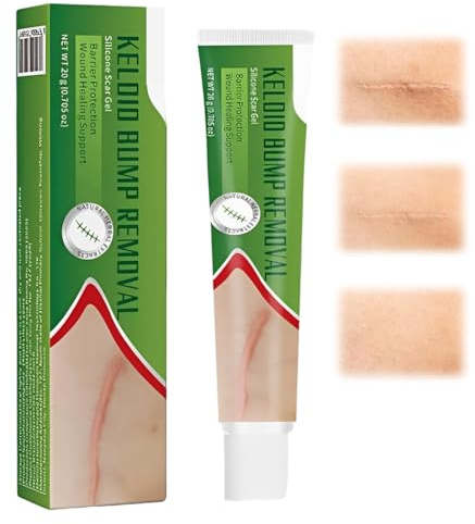 LAKVIL 2 psc Crema para Cicatrices, Desvanece las Estrías, Protege y Repara la Textura de la Piel, Restaura una Apariencia Lisa (A)