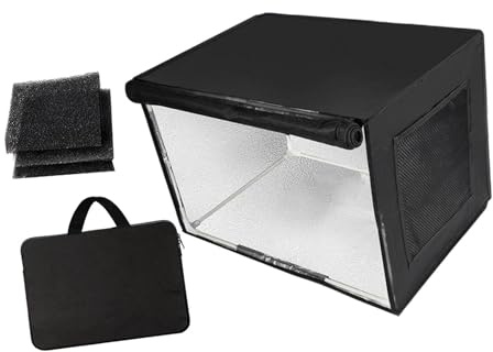 Qianly Accesorios Modulares para Cabinas de Pintura para Aficionados, Portátiles para Proyectos de Manualidades,