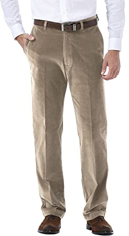 Haggar Men's Haggar Men's Classic Fit Stretch Corduroy Pant Casual Pants