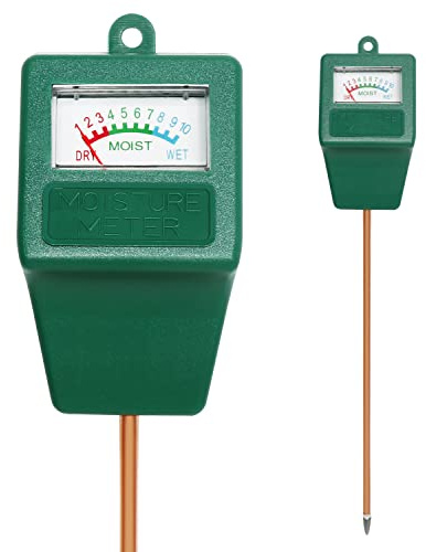 HYCKee Soil Moisture Sensor Meter,Hygrometer Moisture Sensor for Yard, Farm, Garden, Lawn Plants Indoor & Outdoor(No Battery needed) (04A)