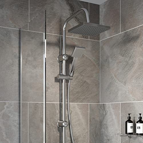 Architeckt Thermostatic Mixer Shower (200mm Square Riser Kit)