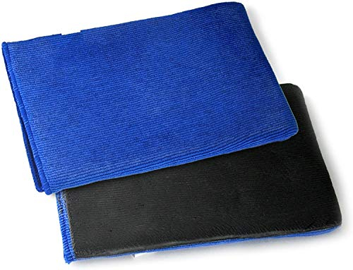 OST JOM Premium Autopflege Ultimate Auto Waschhandschuh Mikrofaser Microfaser Handschuh inkl. Reinigungsknete für Auto Politur Neu