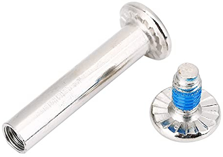 Tyenaza 10 Stück Inline Skate Ersatzlager Skating Schrauben AD 6mm Roller Blades Ersatz Skate Rad Achsen Wheel