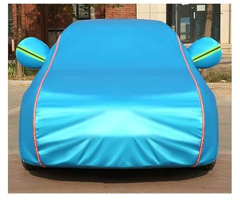 Autoabdeckung vollgarage für Chrysler PT Cruiser Cabrio (2004-2008),Wetterfeste Auto-Abdeckung wasserdichte UV-beständige Winddichte Outdoor-Autoplane Plus Baumwolle(Color:C)