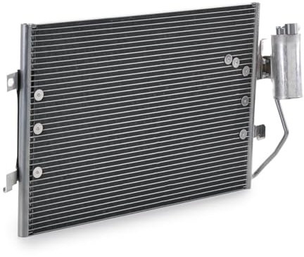 RIDEX 448C0317 Klimakondensator Klimaanlage Auto mit Trockner Kompatibel mit MERCEDES-BENZ A-Klasse W168 1685000854 1685001054 1685001154