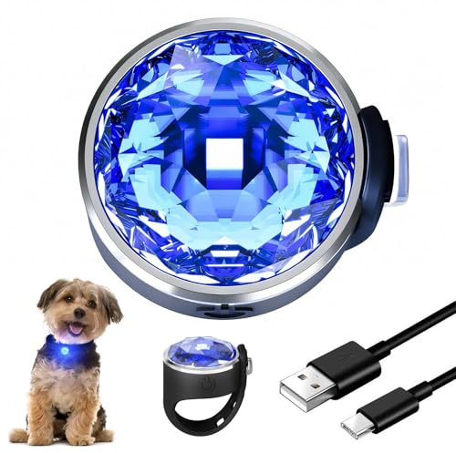 UMIONE PET LIGHT, wasserdichte Hundeleuchte, langlebig, ist die ideale Wahl für Spaziergänge bei Nacht.