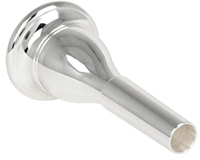 Tuba Mundstück aus Messing, 13, 3mm, Silber, 1 Stück, Cnc Veredelt | Nahtlose Formgebung, Dichtigkeit, Kompaktes Zubehör als Ersatzteil für Instrumentenversorgung