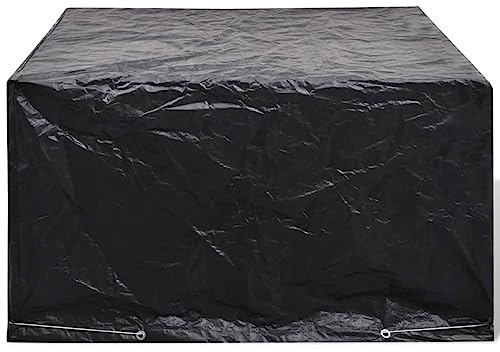 LAPOOH Housse de Salon de Jardin 8 œillets 172 x 113 x 73 cm,Canape De Jardin，Salon De Jardin Exterieur,Salon Jardin Resine